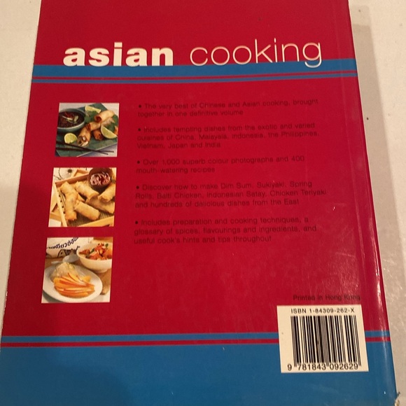 “Asian Cooking,” heavy paperback - Picture 3 of 3